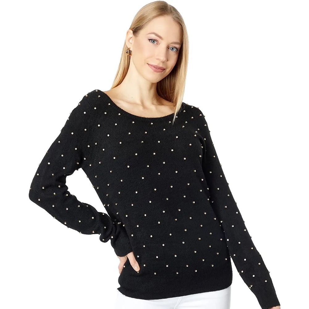 NWT Lilly Pulitzer Laveta Rhinestone Sweater